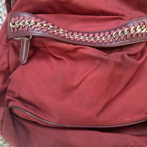 Stella McCartney Backpack Bag Bordeaux Nylon main image 7